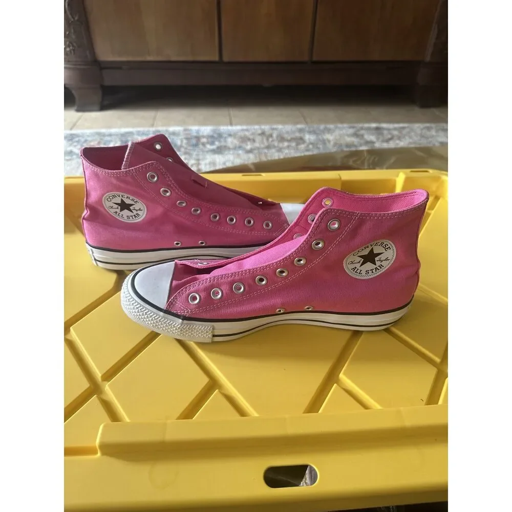 Converse Chuck Taylor All Star High 'Smiley - Mod Pink' 168223F - size 11